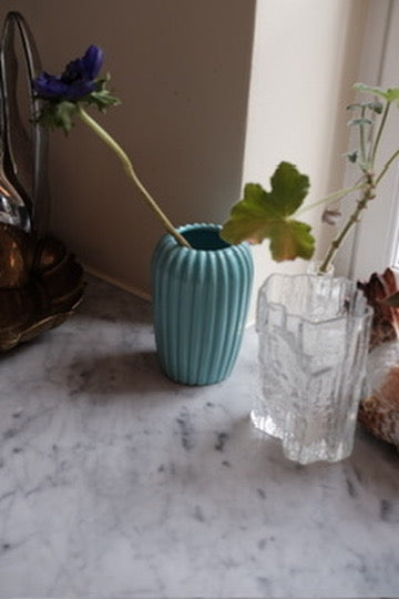 Vintage • Keramik • Riflet • Tyrkis • DORA