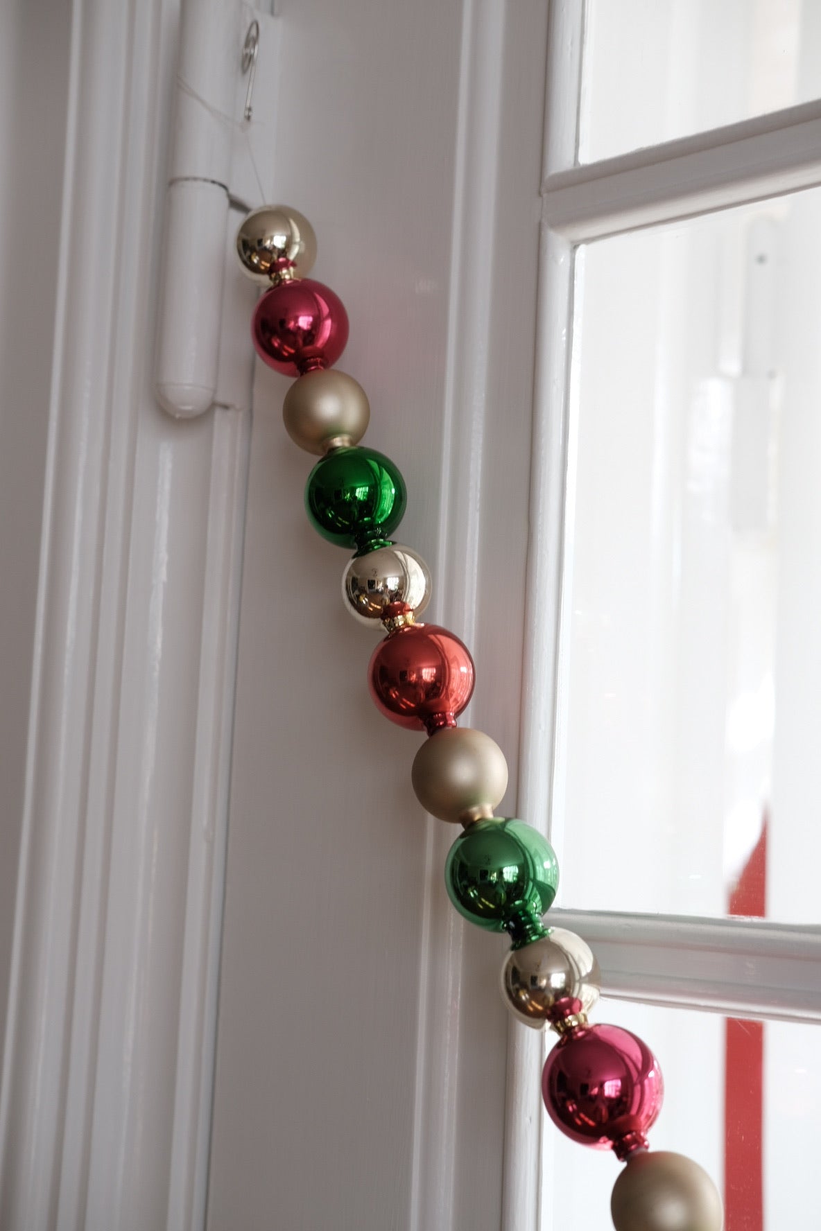 Julepynt • Guirlande • Perler • Runde Stor