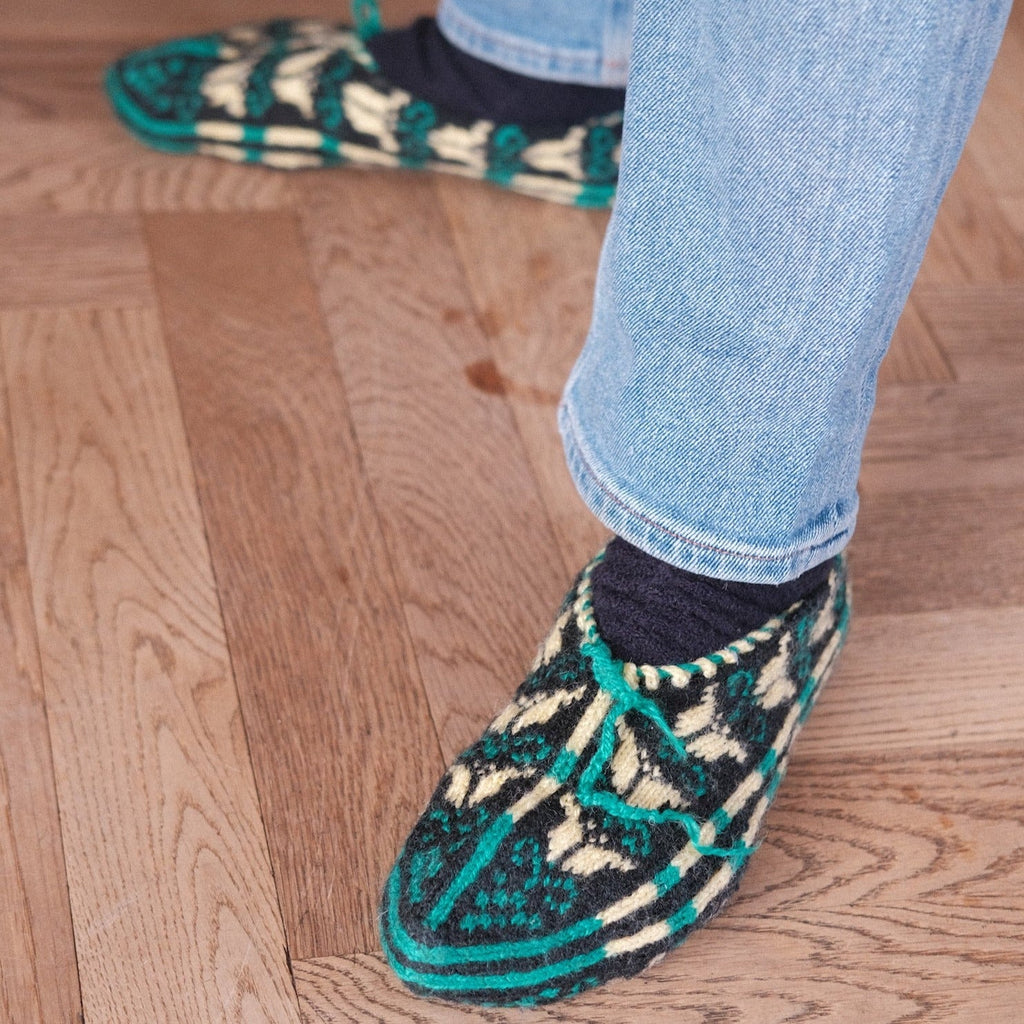 Futter • Håndstrikket • Assorteret med mønster