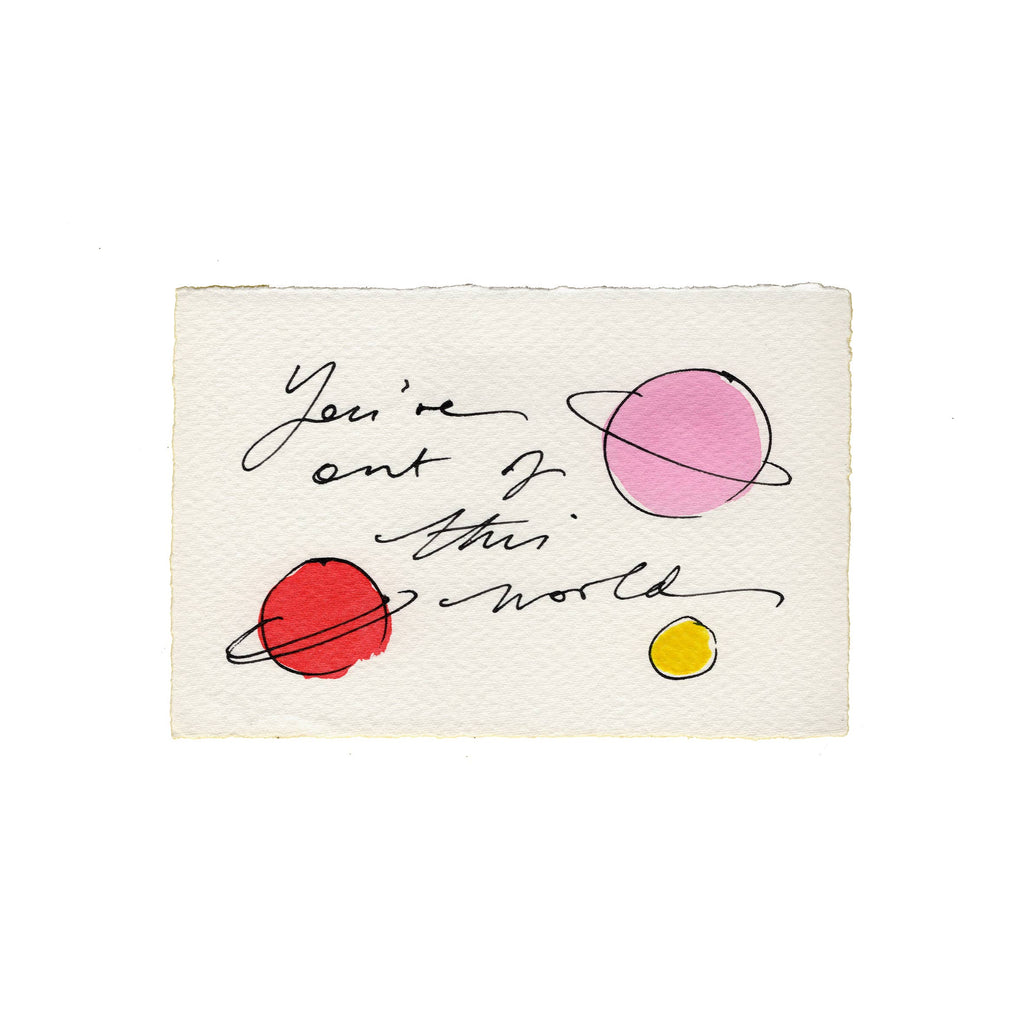 Kort fra en anden verden af Scribble & Daub med fantasifulde illustrationer og unikke designs.