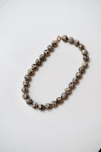 Halskæde • Håndlavet • Halvædelsten • Dalmatiner