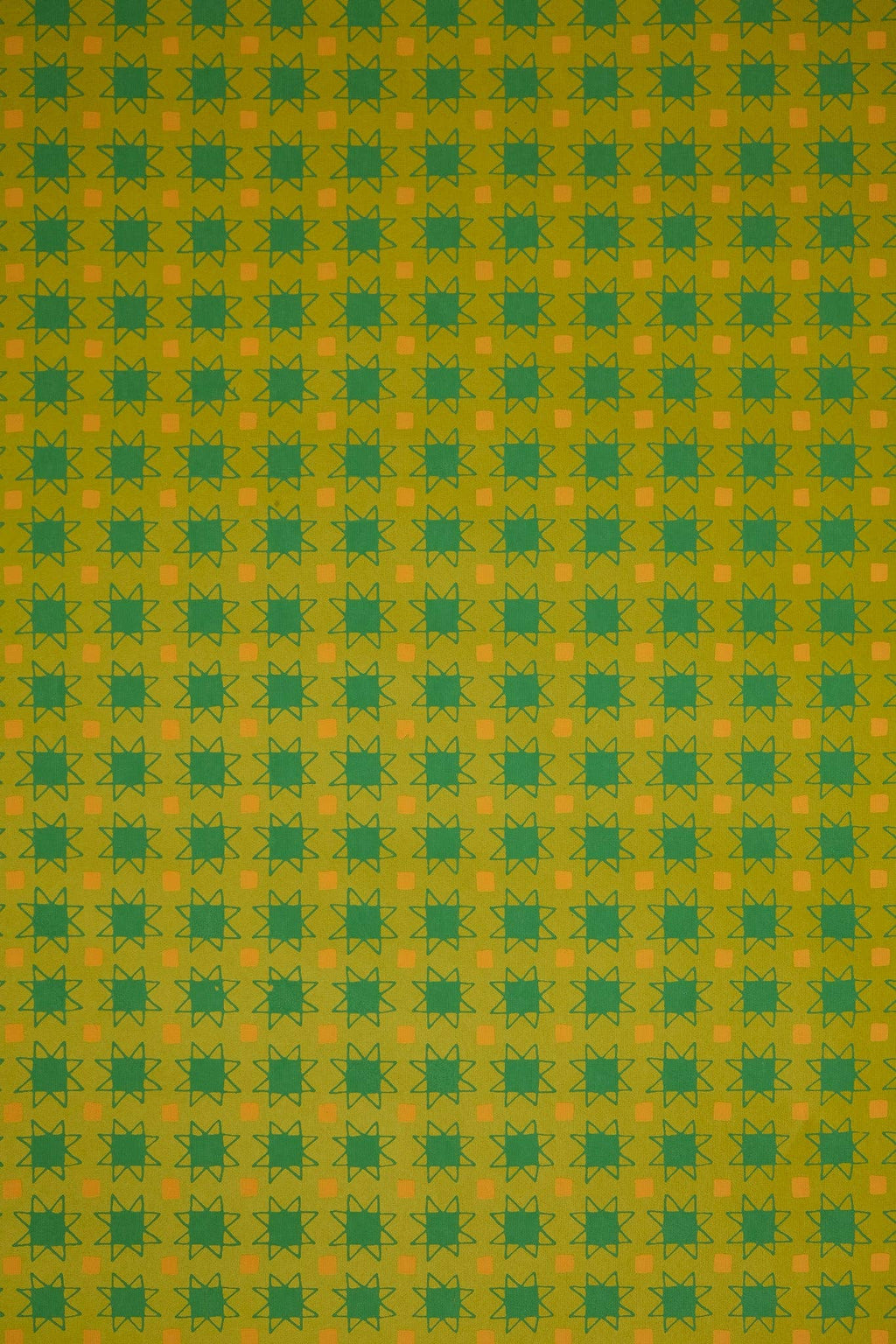 Gavepapir • Gule Stjerner • 3 Ark • Sendes Ikke