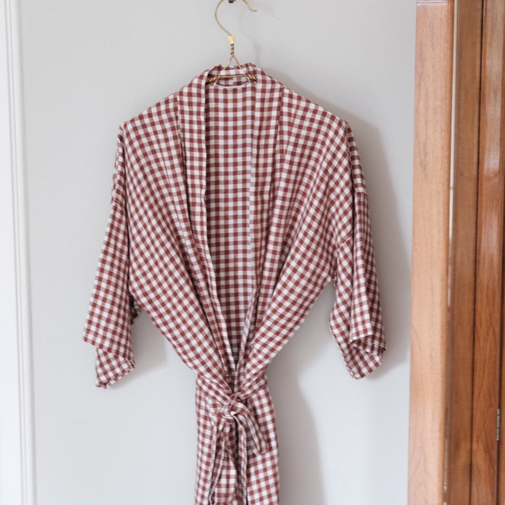 Kimono • M • Vichy Brique