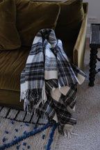 Tweedmill Uldtæppe • Grey Dress Stewart