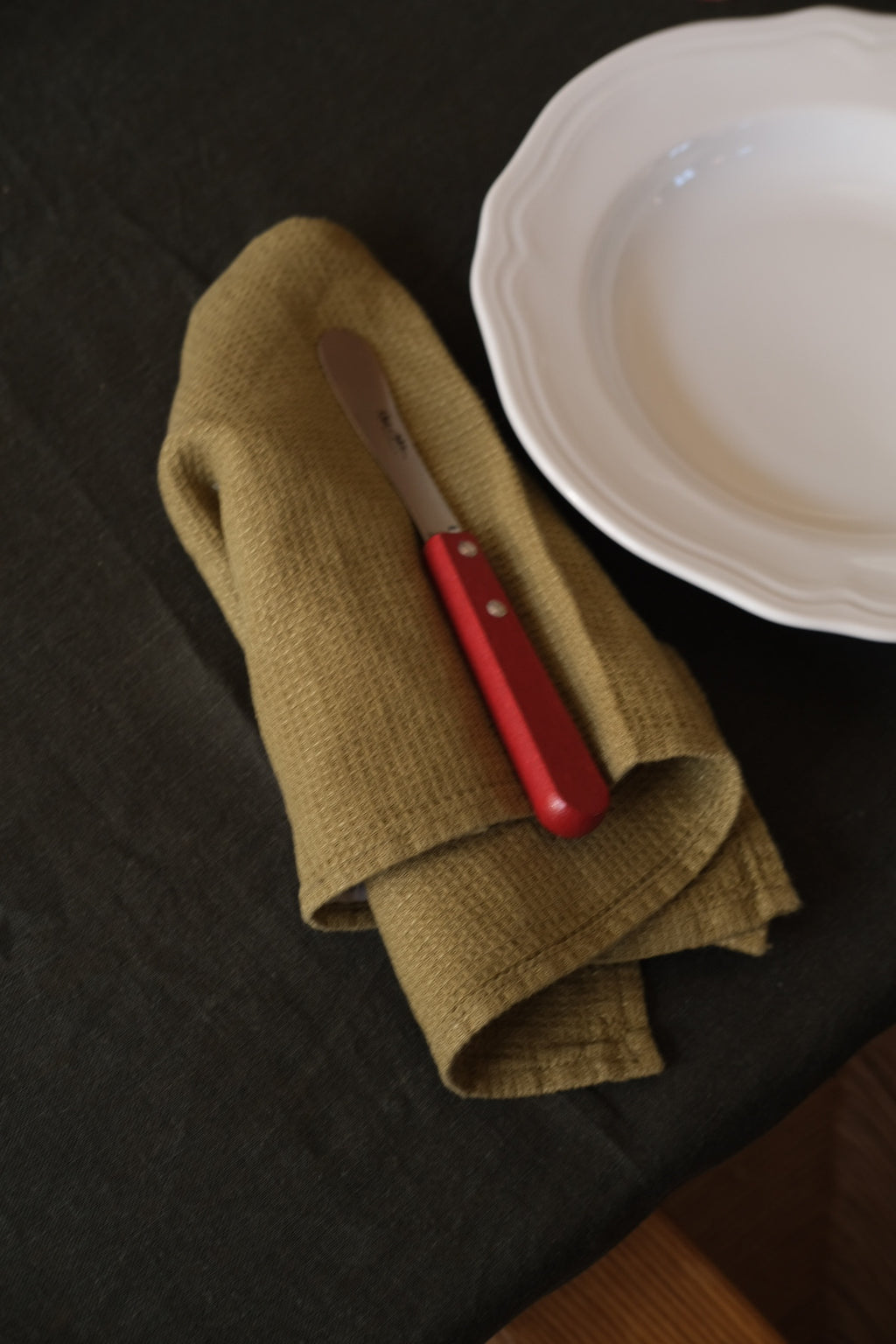 Serviet • Hør • Grønne