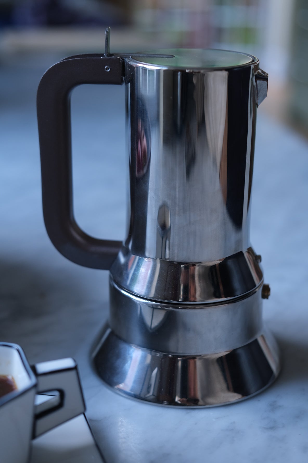Espresso maker • Manico Forato • Alessi • 6 cups