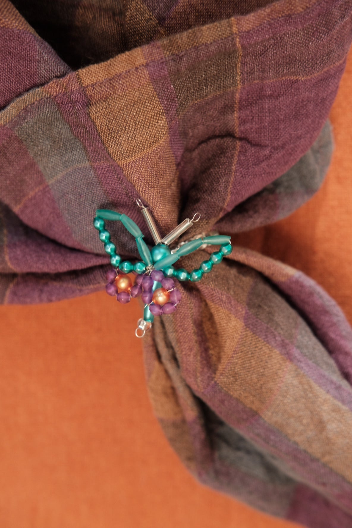 Servietring • Perler • Sløjfe