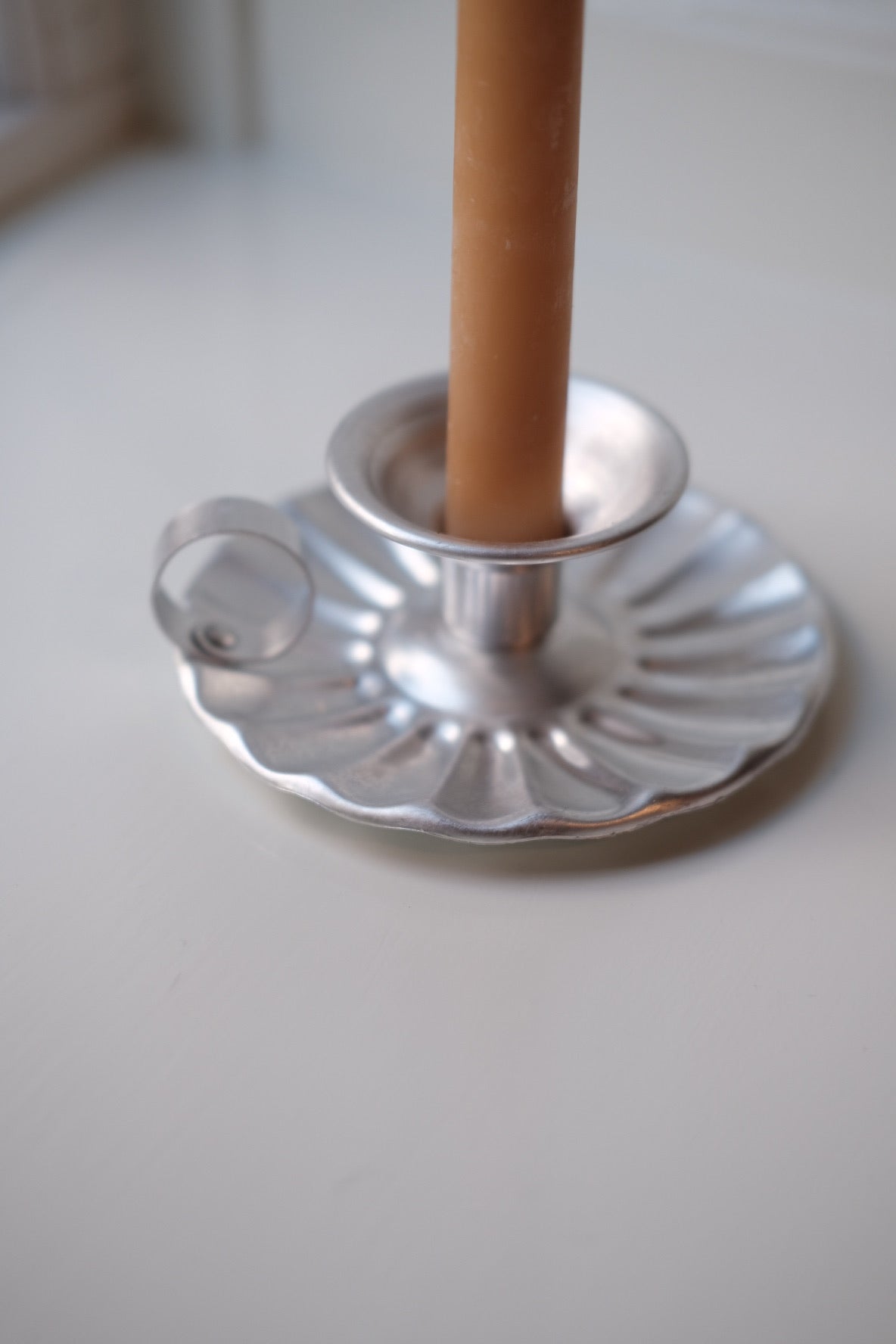 Candlestick • Aluminum • Chamber candlestick