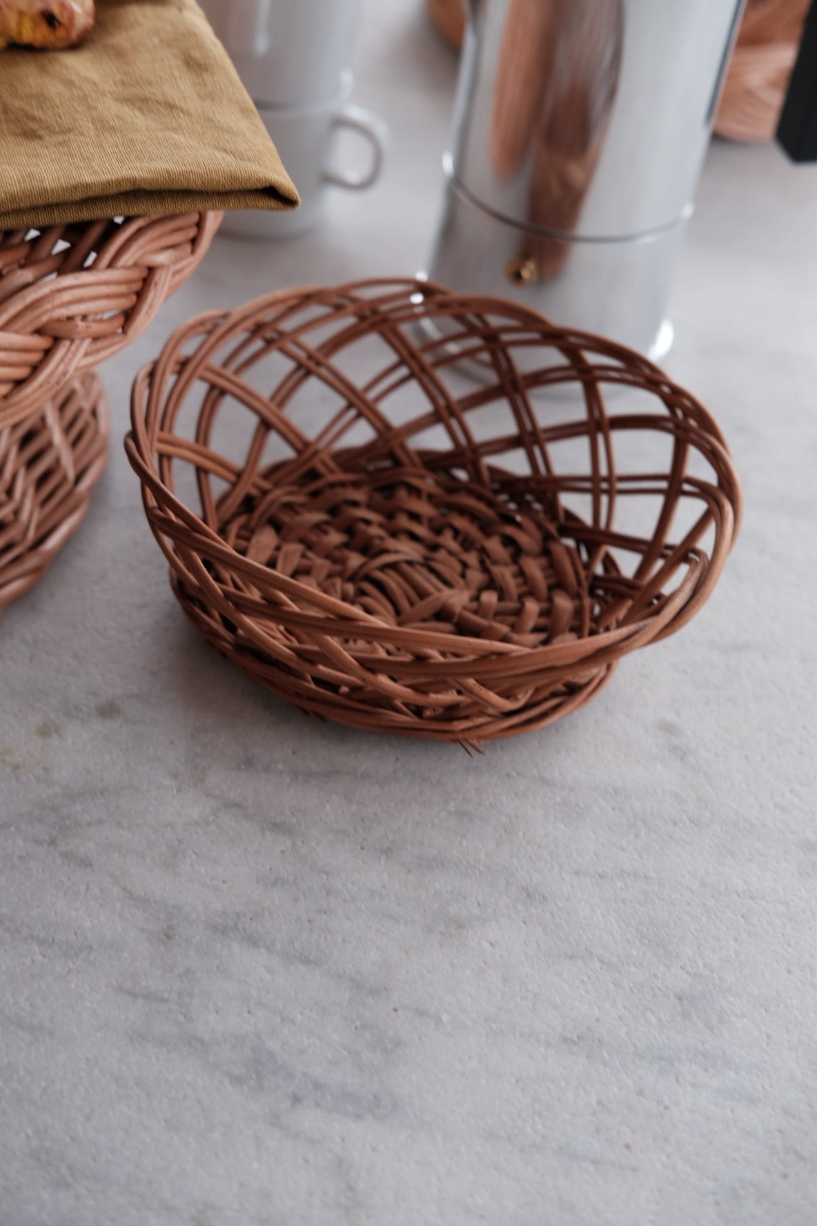 Kurv • Lille rund brødkurv