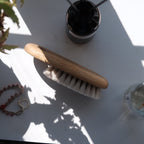 Badebørste • 17 cm • Egetræ & Hestehår