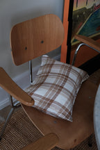 Pudevår • Hør • 30x40 cm • Carreaux Caramel