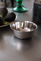 Skål • Rund • Stål • Ø10 cm