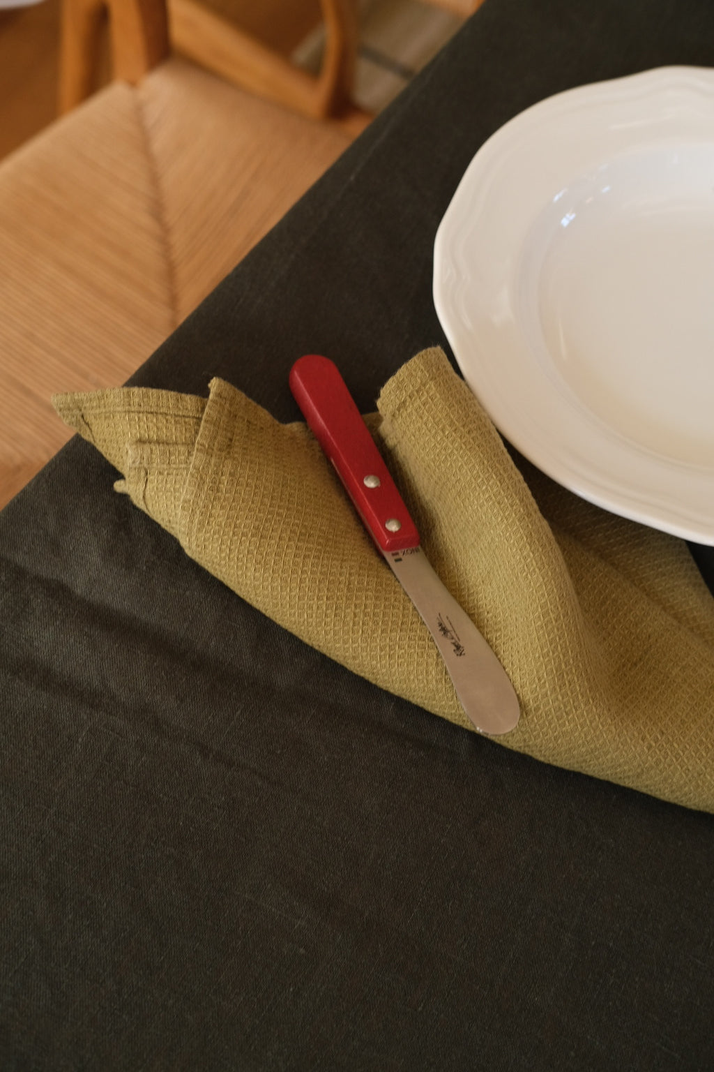 Serviet • Hør • Grønne