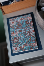 Notesbog fra Art Angels med tigerprint, blank indholdsside, perfekt til noter og skitser.