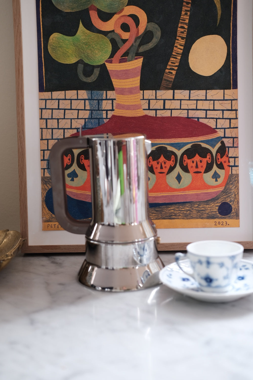 Espressokande • Manoci Forato • 6 kopper • Brun