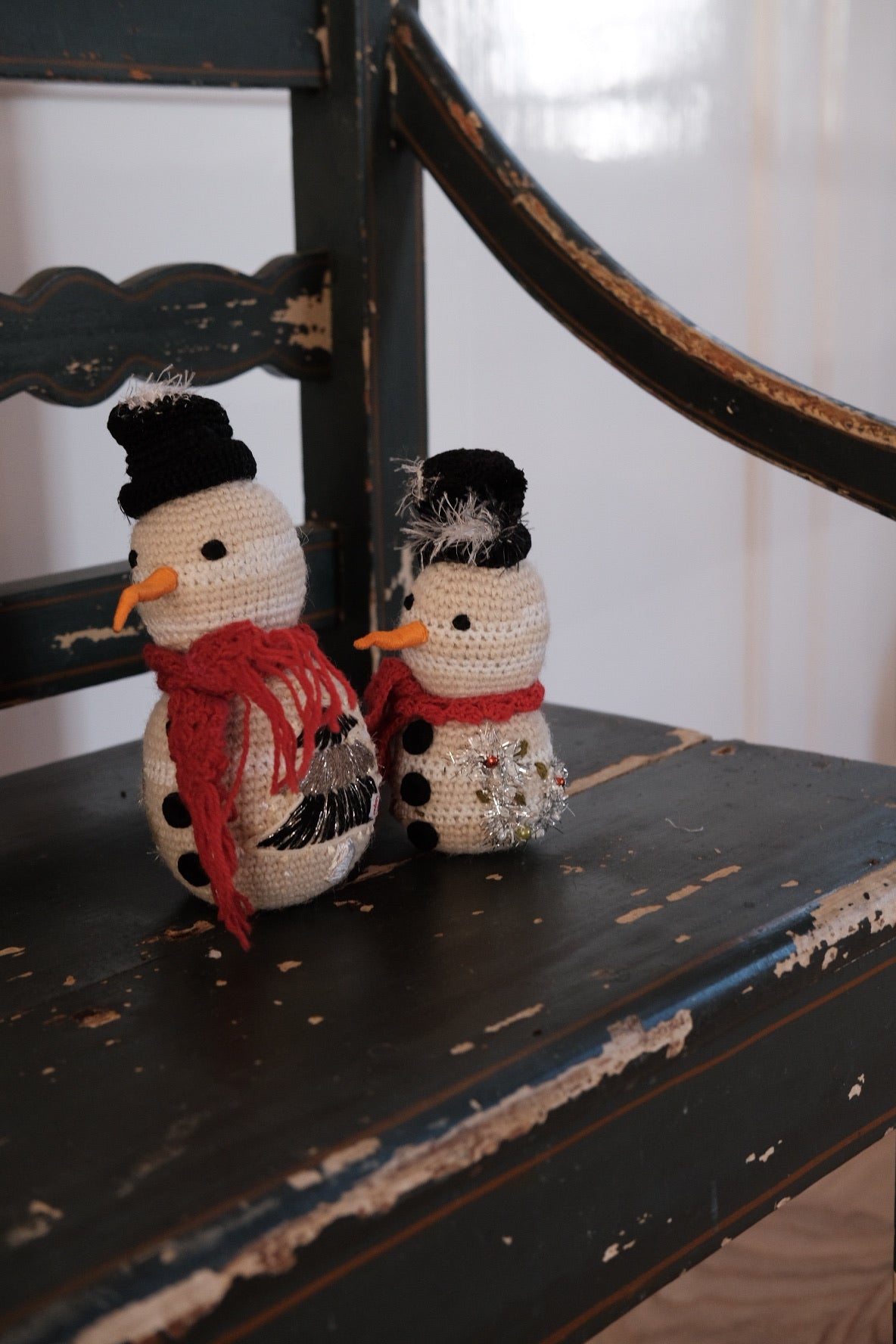 Snemand • Hæklet • Stor