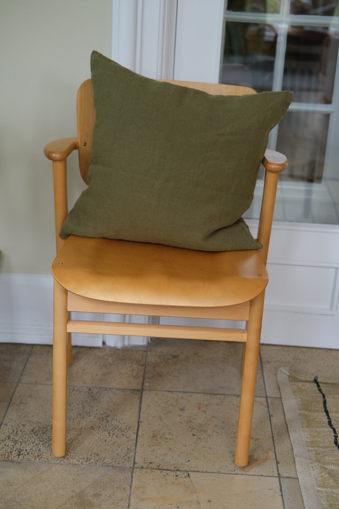 Pillowcase • Heavyweight linen • Medium • Vert Mousse • Moss green