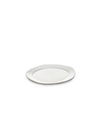 Serax tallerken i silhouette-design, 20 cm diameter, keramisk spise tallerken med elegant form og stilfuldt udseende