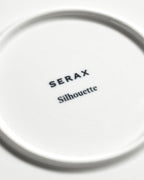 Serax Tallerken i silhuet design, 20 cm, keramisk tallerken med enkel, moderne form.