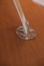 Mundblæst glas foto holder ramme fra Marqversen Möglich, elegant og håndlavet til visning af billeder.