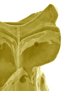 Vase • Stentøj • Ugle • Karrygul