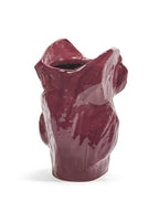 Vase • Stentøj • Ugle • Aubergine