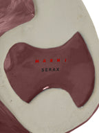 Vase • Stentøj • Ugle • Aubergine