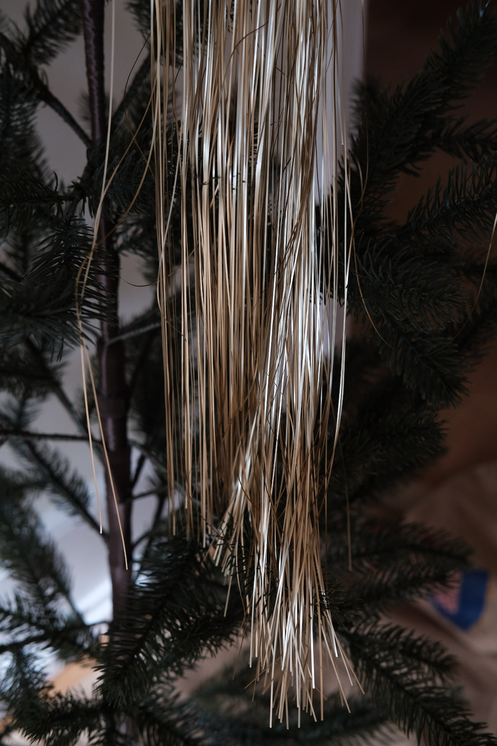 Lametta • Dekoration • Champagne • 6 ark