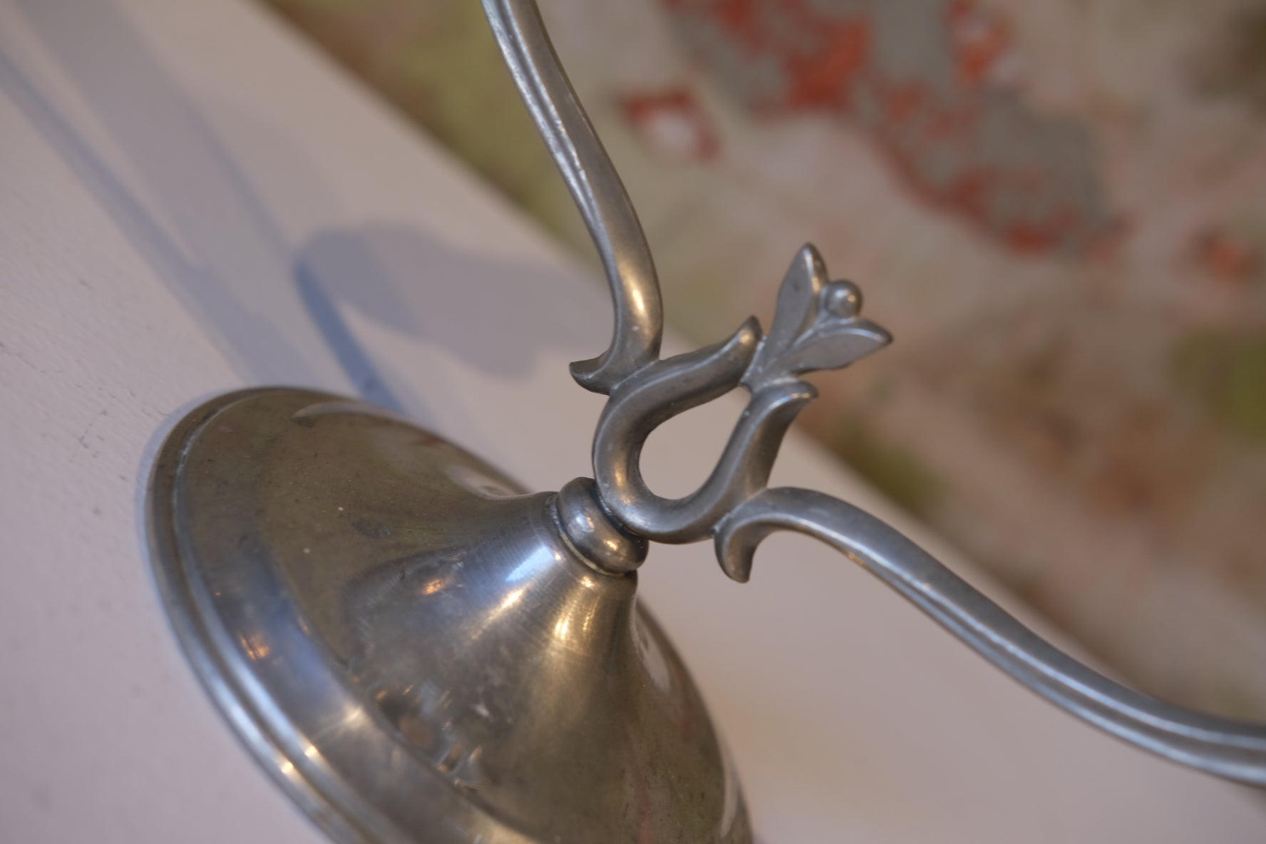 Vintage • Lysestage • Tin • 2armet