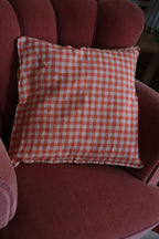 Pudevår • Hør • 50x50 cm • Orange Tern