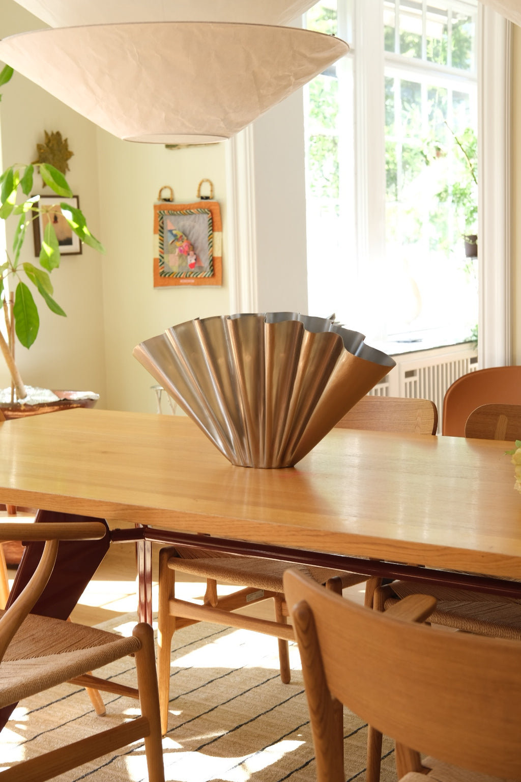 Vase • Metal • Flood • Børstet stål