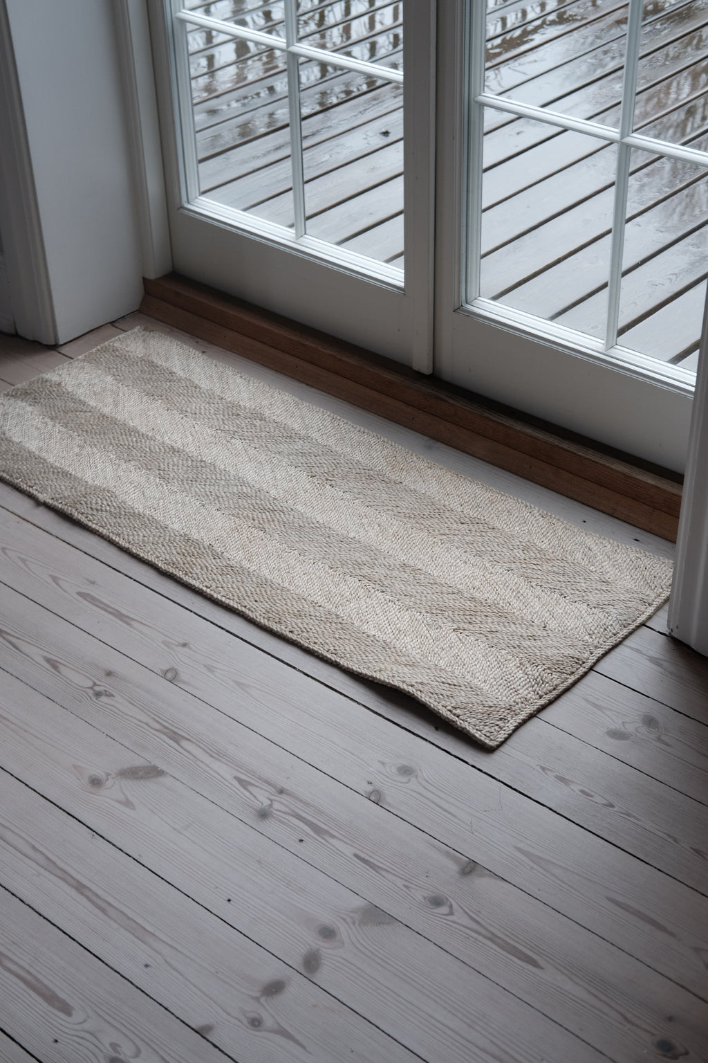 Måtte • Chevron • 46 x 120 cm • Natur