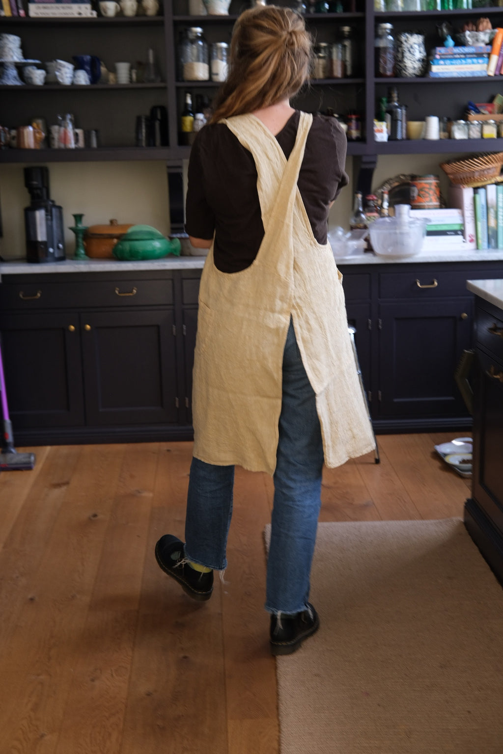 Forklæde • Japansk • Lys Gul • Safran Chiné