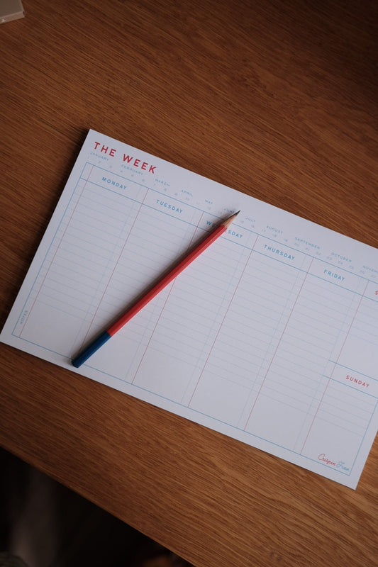 Notebook • Calendar • 52 Weeks