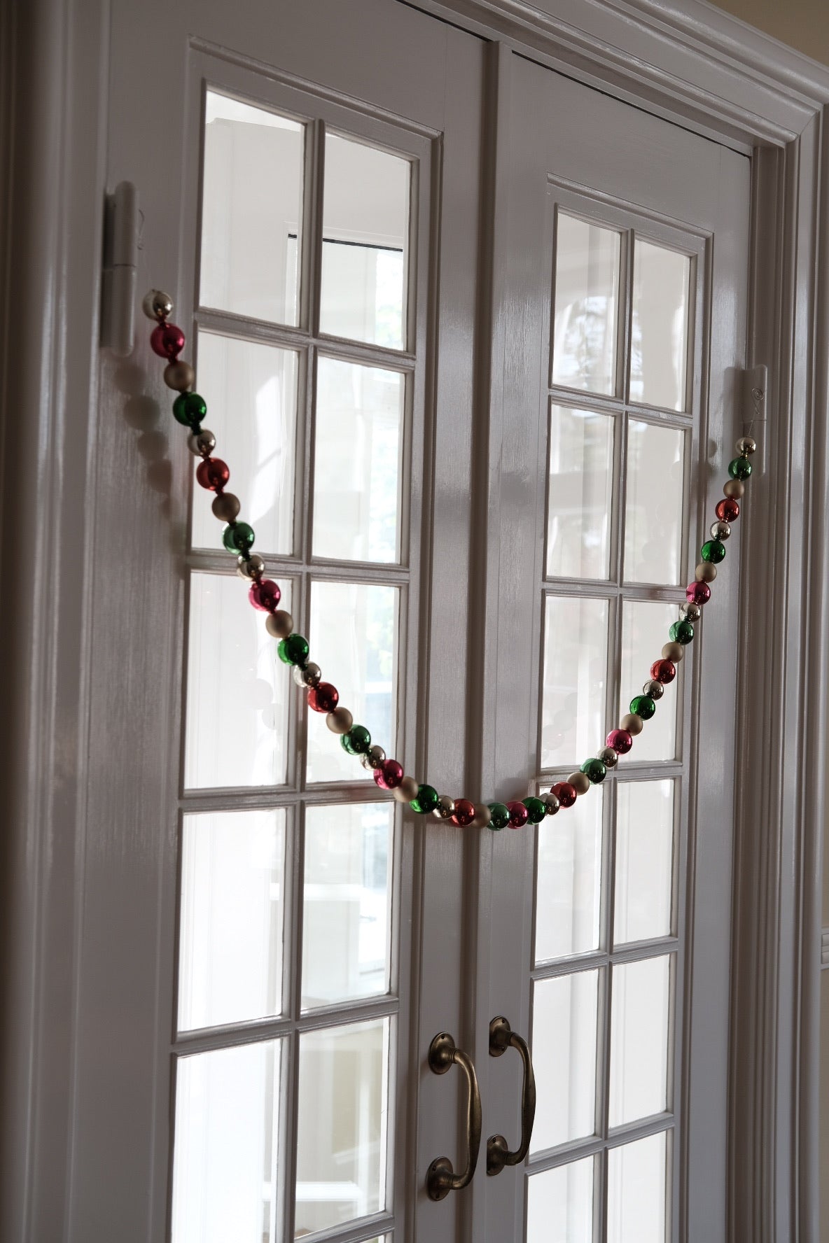 Julepynt • Guirlande • Perler • Runde Stor