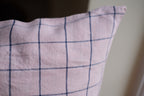 Pudevår • Hør • Mellem • Carreaux Rose Pale XL • Ternet Rosa