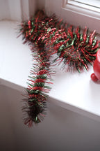 Guirlande • Lametta • 2 meter • Twist Rød & Grøn