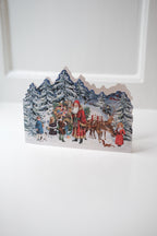 Julekort • Julekalender • I skoven