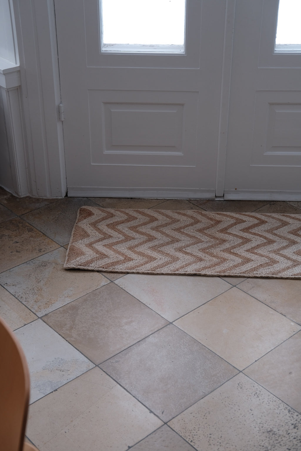 Måtte • Chevron • 46 x 120 cm • Tan • DORA