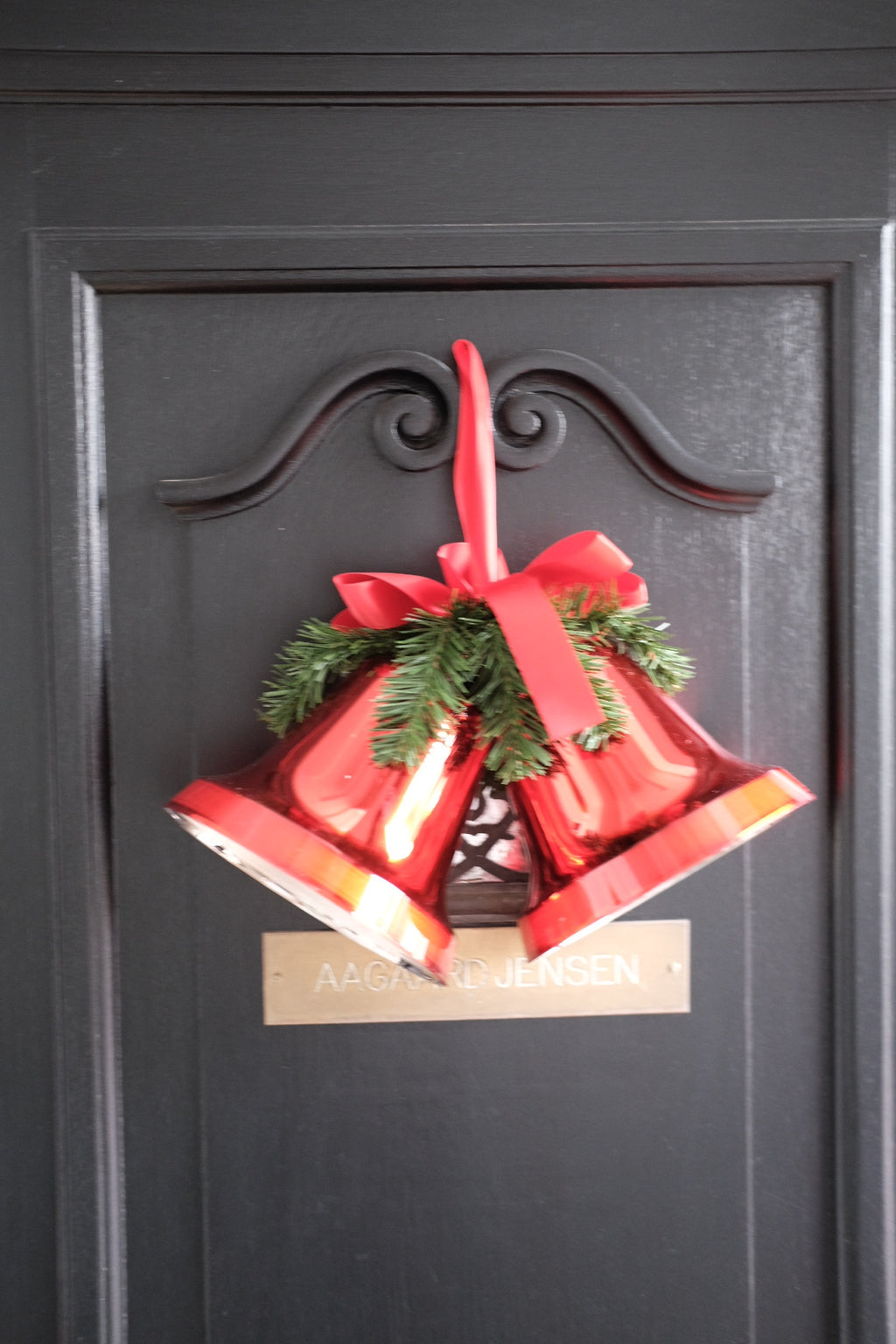 Julepynt • Klokker • Rød