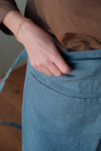 Forklæde • Hør • Bistro • Bleu Ocean • Blågrøn