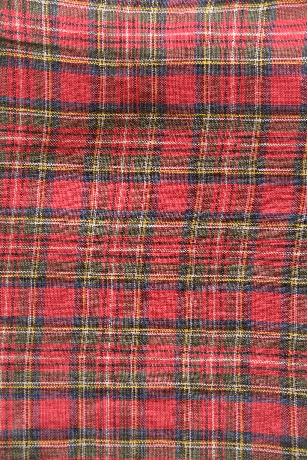 Pudevår • Hør • 30x40 cm • Tartan Rouge