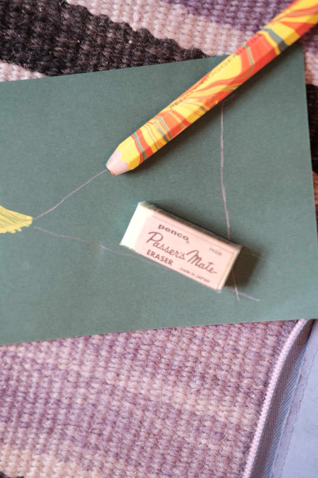 Viskelæder • Grønt