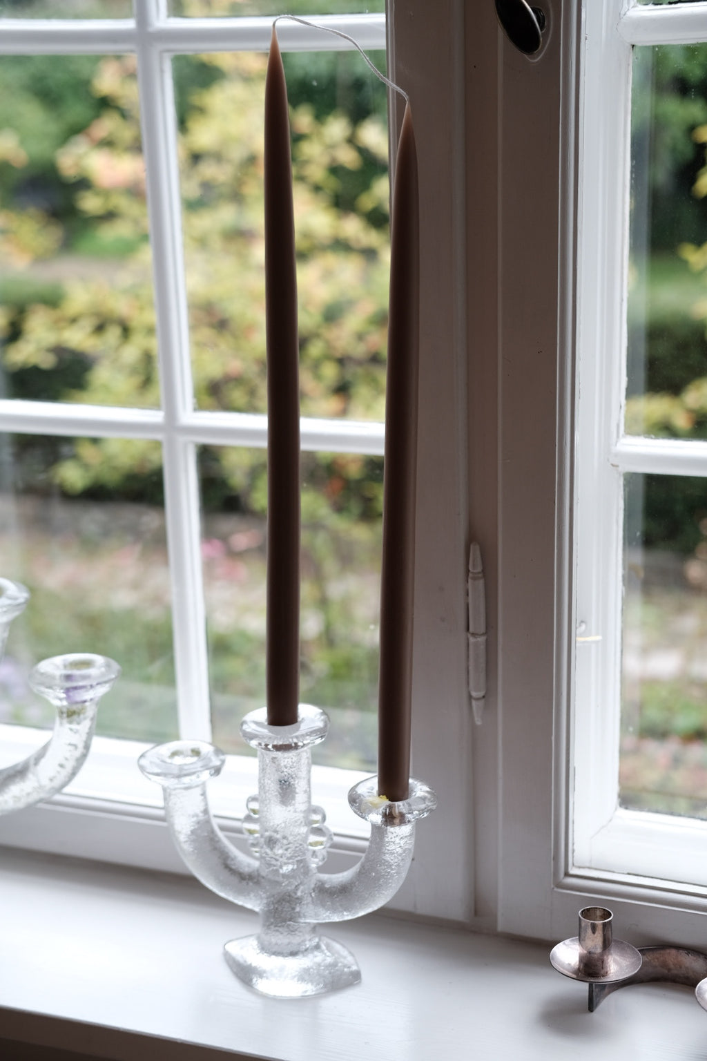 Hand-dipped candles • 45 cm • Nougat