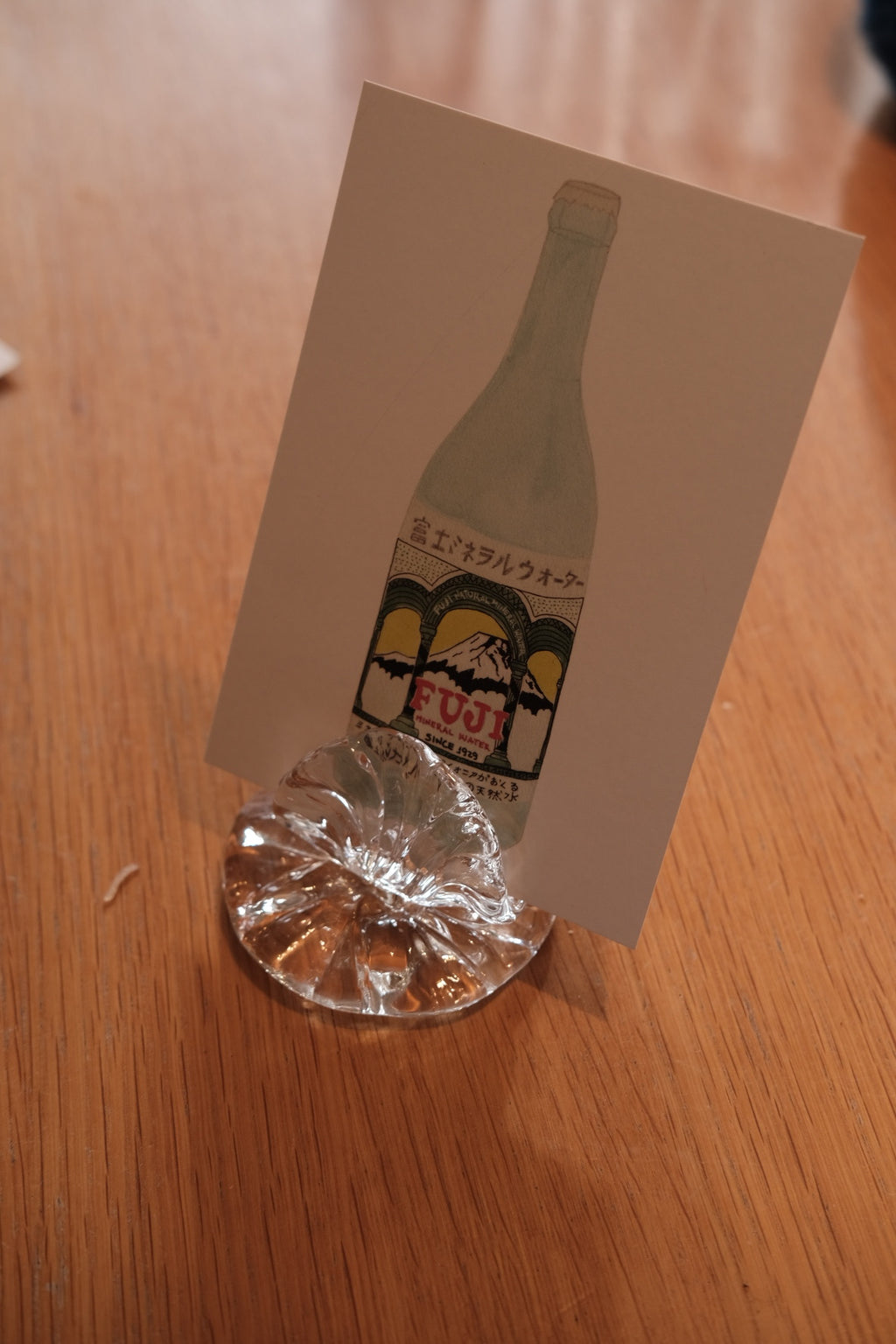 Mundblæst glas ramme fra Marqversen Möglich til foto holder, elegant og kunstnerisk design, enkelt og stilfuldt.