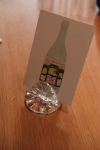 Mundblæst glas ramme fra Marqversen Möglich til foto holder, elegant og kunstnerisk design, enkelt og stilfuldt.
