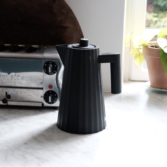 Electric kettle • Pleated • Black • 1.7 L