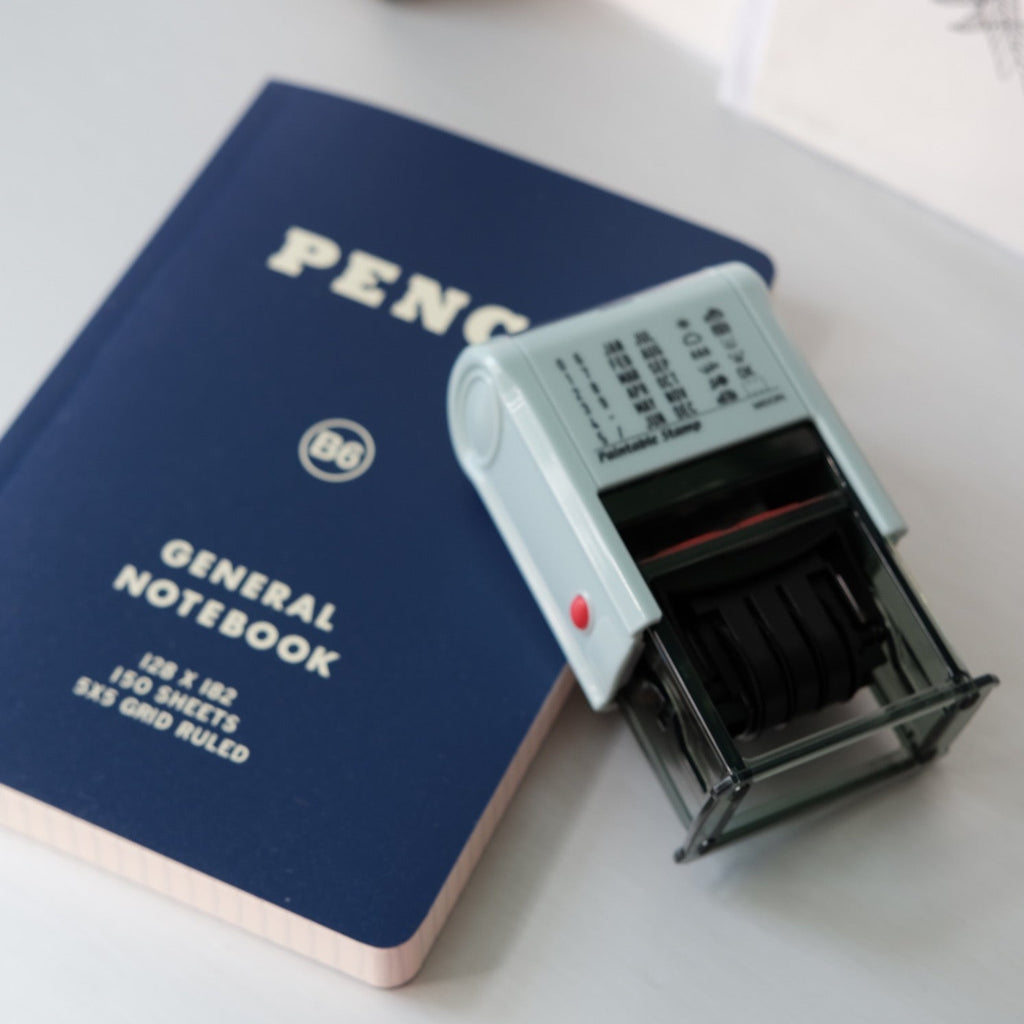 Notesbog • B6 • Blå