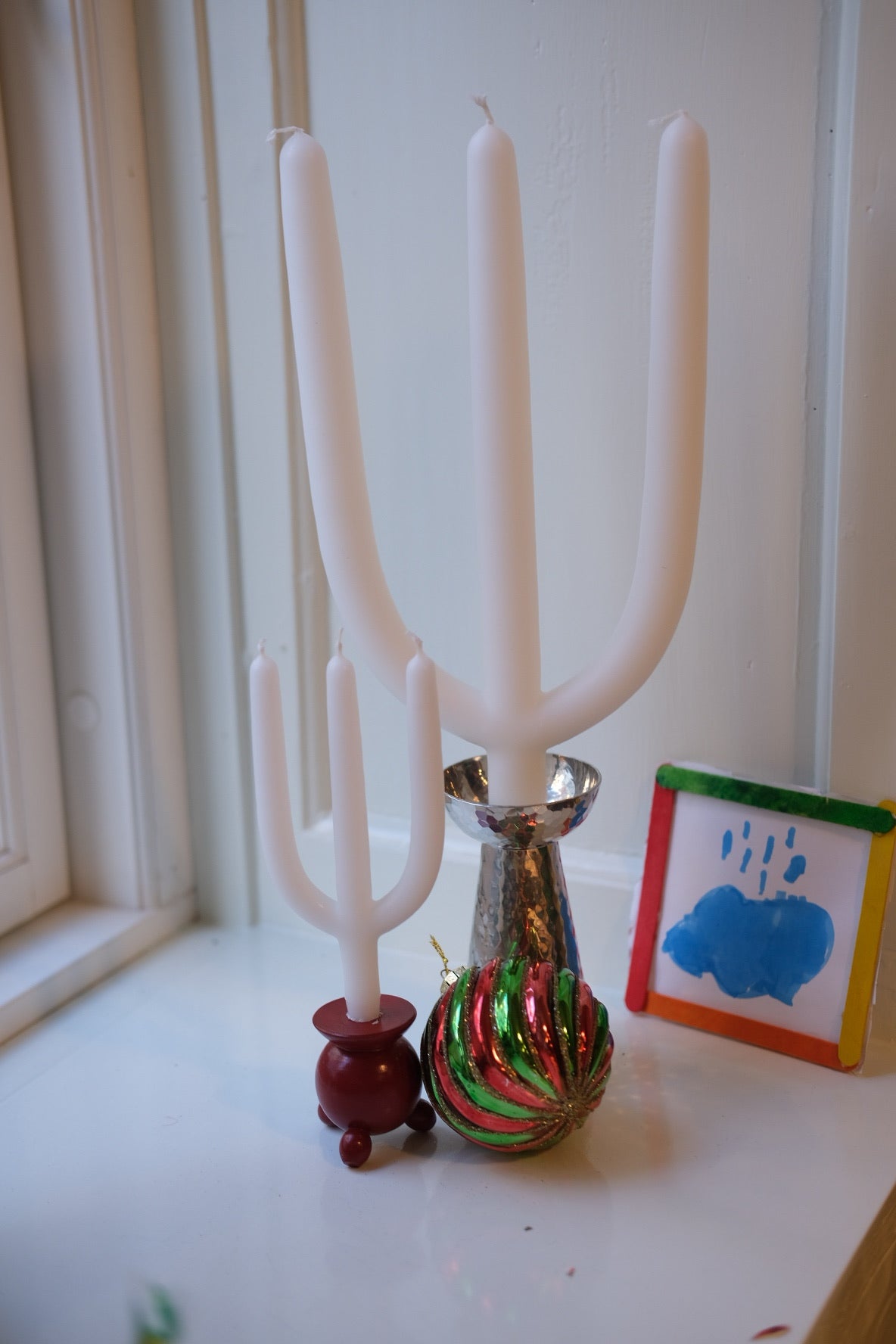 Hellig Trekonger Lys • Kertelys • 15 cm