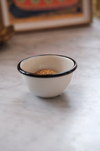 Snackskål • Emalje • Elfenben